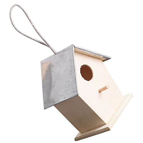 KONTONTY Kolibris Hängendes Vogelhaus Aus Wetterfestem Faltbarer Vogelfutterspender Für Den Außenbereich Ideal Für Den Garten Oder Balkon Vogel Futterstelle Für Wildvögel KONTONTY Kolibris Hängendes Vogelhaus Aus Wetterfestem Faltbarer Vogelfutterspender Für Den Außenbereich Ideal Für Den Garten Oder Balkon Vogel Futterstelle Für Wildvögel von KONTONTY