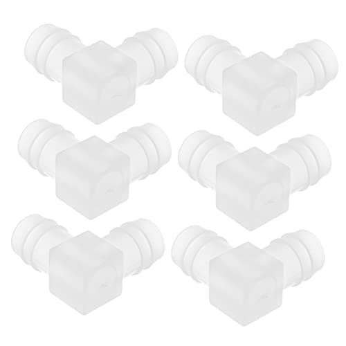 KONTONTY Gartenschlauch Aufsatz 6er Set l Förmige Schlauchverbinder Aus Winkelanschluss Barbed Joint Adapter Für Schläuche Mit Durchmesser Ideal Für Aquarien Und Pumpen Aquarium Luftschlauch Set von KONTONTY