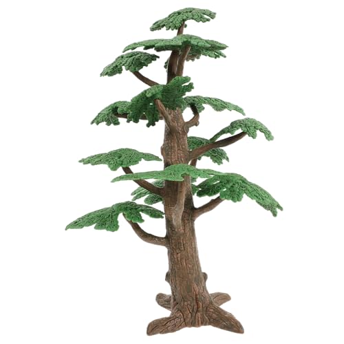 KONTONTY Mikro-landschaftsbaum Bäume Dekor Landschaftslandschaftsbaummodell Diorama-bäume Layout-Miniatur Minibäume Künstliches Baummodell Dorfbaummodelle Simulationsbaum PVC Pflanze von KONTONTY