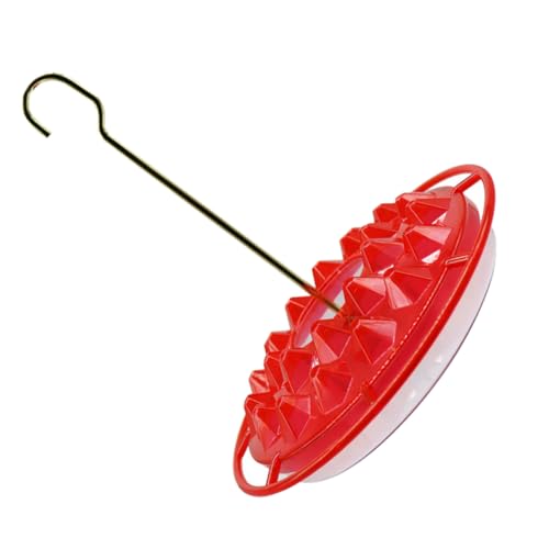 KONTONTY Vogelfütterer vogelfutterspender vogelfutterhäuschen Vogeltränke vogelfutterstelle Hummingbird Futterstation vogelnapf Outdoor -Vogelhäuschen Vogel Fütterer Kolibri -Feeder Plastik von KONTONTY