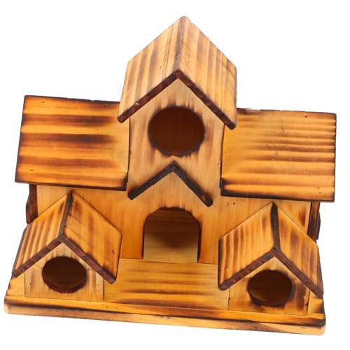 KONTONTY Vogelhaus- Aus Holz Vogel-Set Für Den Außenbereich Vogelhaus-Set Für Den Garten Schlafkasten Für Vögel KONTONTY Vogelhaus- Aus Holz Vogel-Set Für Den Außenbereich Vogelhaus-Set Für Den Garten Schlafkasten Für Vögel von KONTONTY
