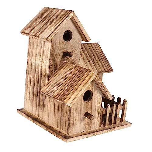 KONTONTY Vogelhaus DIY Set Kreatives Nistkasten Bastelset Für Balkon Und Terrasse Wetterfestes Und Einzigartiges Kunsthandwerk Für Wildvögel Bunte Designs Zum Bemalen KONTONTY Vogelhaus DIY Set Kreatives Nistkasten Bastelset Für Balkon Und Terrasse Wetterfestes Und Einzigartiges Kunsthandwerk Für Wildvögel Bunte Designs Zum Bemalen von KONTONTY