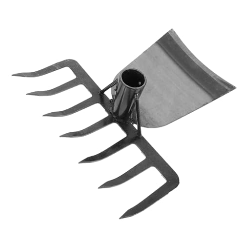KONTONTY gartenwerkzeuge Gartenarbeit trauzeugengeschenke gartenvliese daethrace dig gartenhacke Kopf handgeführte kleine Hacke Blumenzucht-Hackenkopf kompaktes Gartengerät Rostfreier Stahl von KONTONTY