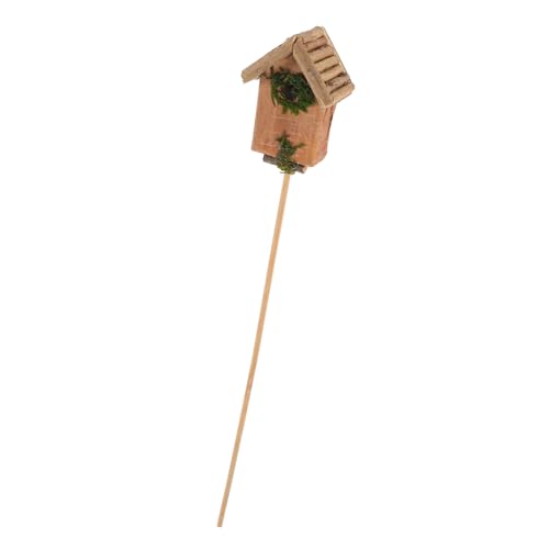 KONTONTY künstliche Vogelnester gartenpfahl vogelhaus Vogelhaus Gartenpflock Vogelhaus auf dem Spiel Gartendekor dekorativer Pflock Gartenpfähle dekorativ Holz KONTONTY künstliche Vogelnester gartenpfahl vogelhaus Vogelhaus Gartenpflock Vogelhaus auf dem Spiel Gartendekor dekorativer Pflock Gartenpfähle dekorativ Holz von KONTONTY