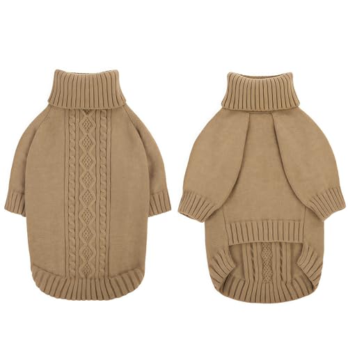 KONVINIT Hundepulli Winter für kleine Hunde Elastischer Hund Pullover Weich und Atmungsaktiv Perfekt für Yorkie, Toy Pudel & andere Kleine Hunde KONVINIT Hundepulli Winter für kleine Hunde Elastischer Hund Pullover Weich und Atmungsaktiv Perfekt für Yorkie, Toy Pudel & andere Kleine Hunde von KONVINIT