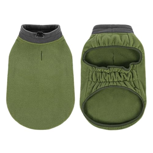 KONVINIT Hundepullover Kleine Hunde Hunde Fleecejacke Hunde Pullis Kleine Hunde Hunde Fleecepullover Warm Hundemantel Ärmellose Winddichte Hundemantel für Kleine Hunde,Size S KONVINIT Hundepullover Kleine Hunde Hunde Fleecejacke Hunde Pullis Kleine Hunde Hunde Fleecepullover Warm Hundemantel Ärmellose Winddichte Hundemantel für Kleine Hunde,Size S von KONVINIT