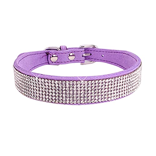 KOOBS Hundegeschirr Hundekristallkristall Glitzer Strass-Purple,S von KOOBS