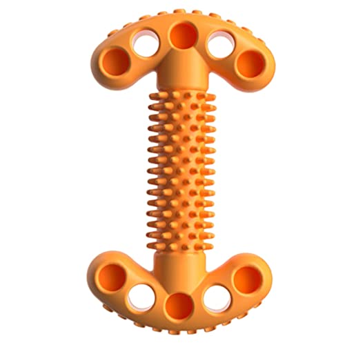 KOOBS Hundespielzeug 2P Haustierhundknochenform Molar Stick Spielzeug Kleiner Hunde Welpen Reinigen Zähne Anti-Bite-Spielzeugzahnbürste Interaktives Spielzeug-Orange KOOBS Hundespielzeug 2P Haustierhundknochenform Molar Stick Spielzeug Kleiner Hunde Welpen Reinigen Zähne Anti-Bite-Spielzeugzahnbürste Interaktives Spielzeug-Orange von KOOBS