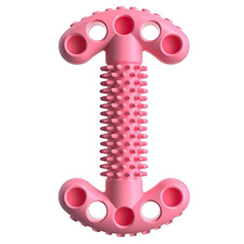 KOOBS Hundespielzeug 2P Haustierhundknochenform Molar Stick Spielzeug Kleiner Hunde Welpen Reinigen Zähne Anti-Bite-Spielzeugzahnbürste Interaktives Spielzeug-Rose Red KOOBS Hundespielzeug 2P Haustierhundknochenform Molar Stick Spielzeug Kleiner Hunde Welpen Reinigen Zähne Anti-Bite-Spielzeugzahnbürste Interaktives Spielzeug-Rose Red von KOOBS