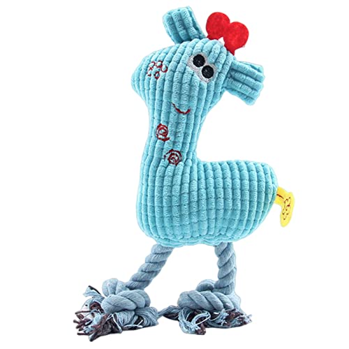 KOOBS Hundespielzeug 2P Niedliche Plüsch Seil Haustier Kleiner Hund Interaktive Spielzeughirschpuppe Welpe Spiel Bite Toy Dog Training Accessoire-Blue,One Size KOOBS Hundespielzeug 2P Niedliche Plüsch Seil Haustier Kleiner Hund Interaktive Spielzeughirschpuppe Welpe Spiel Bite Toy Dog Training Accessoire-Blue,One Size von KOOBS