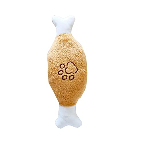 KOOBS Hundespielzeug 2P Quietschende Katzenhundspielzeug Für Kleine Hunde Plüschschuhen Pfeife Haustier Kaut Spielzeug Haustier Accessoires Welpenprodukte-Drumstick KOOBS Hundespielzeug 2P Quietschende Katzenhundspielzeug Für Kleine Hunde Plüschschuhen Pfeife Haustier Kaut Spielzeug Haustier Accessoires Welpenprodukte-Drumstick von KOOBS