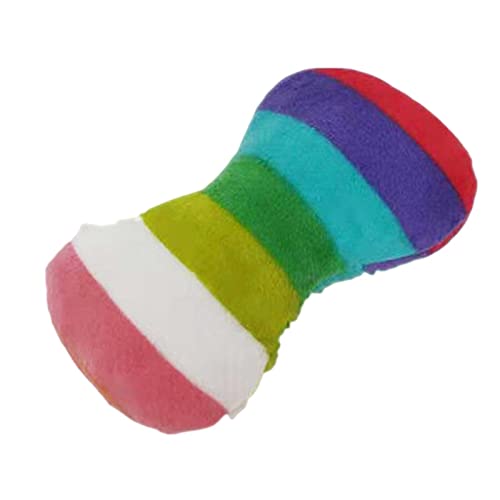 KOOBS Hundespielzeug 2Pc Pet Toys Plush Squeaky Toys Anti-Bite Clean Welpen Training Spielzeug Weiches Gemüse Früchte Haustier Vorräte-Colorful Bones KOOBS Hundespielzeug 2Pc Pet Toys Plush Squeaky Toys Anti-Bite Clean Welpen Training Spielzeug Weiches Gemüse Früchte Haustier Vorräte-Colorful Bones von KOOBS