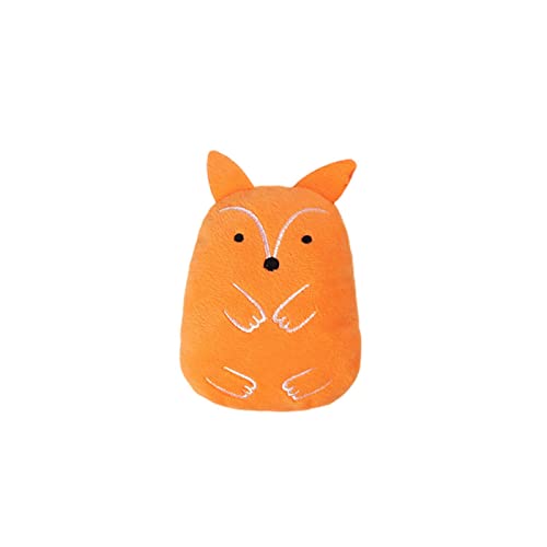 KOOBS Hundespielzeug 3Pc Pet Plüschspielzeug Tierform Hundespielzeug Katzenhundspielzeug Bissbeständige Zähneversorgungen-Fox von KOOBS