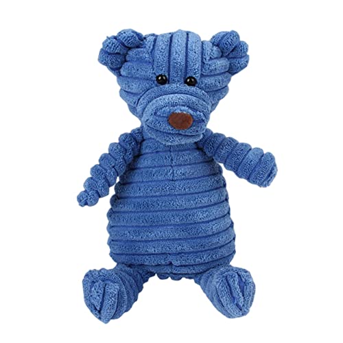 KOOBS Hundespielzeug Cord -Hundespielzeug Für Große Große Hunde Tierform Plüsch Haustier Welpe Quietschende Bissfestspielzeug Haustier Vorräte-Bear KOOBS Hundespielzeug Cord -Hundespielzeug Für Große Große Hunde Tierform Plüsch Haustier Welpe Quietschende Bissfestspielzeug Haustier Vorräte-Bear von KOOBS