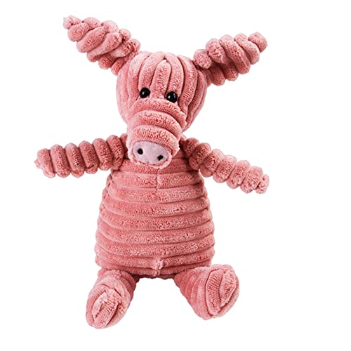 KOOBS Hundespielzeug Cord -Hundespielzeug Für Große Große Hunde Tierform Plüsch Haustier Welpe Quietschende Bissfestspielzeug Haustier Vorräte-Pig KOOBS Hundespielzeug Cord -Hundespielzeug Für Große Große Hunde Tierform Plüsch Haustier Welpe Quietschende Bissfestspielzeug Haustier Vorräte-Pig von KOOBS