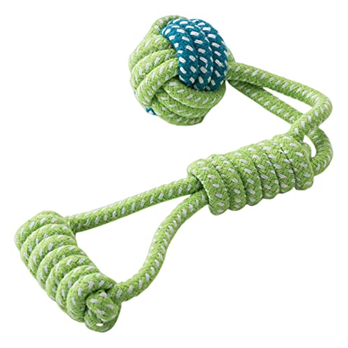 KOOBS Hundespielzeug Hundeschleifenzähne, Um Depressionen Zu Lindern, Knotenspielzeug, Hundebissenseil, Welpengröße Hund Spielzeugball-Style 12 KOOBS Hundespielzeug Hundeschleifenzähne, Um Depressionen Zu Lindern, Knotenspielzeug, Hundebissenseil, Welpengröße Hund Spielzeugball-Style 12 von KOOBS