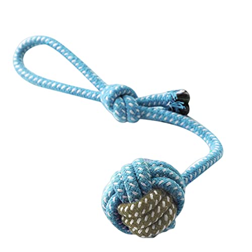 KOOBS Hundespielzeug Hundeschleifenzähne, Um Depressionen Zu Lindern, Knotenspielzeug, Hundebissenseil, Welpengröße Hund Spielzeugball-Style 3 KOOBS Hundespielzeug Hundeschleifenzähne, Um Depressionen Zu Lindern, Knotenspielzeug, Hundebissenseil, Welpengröße Hund Spielzeugball-Style 3 von KOOBS