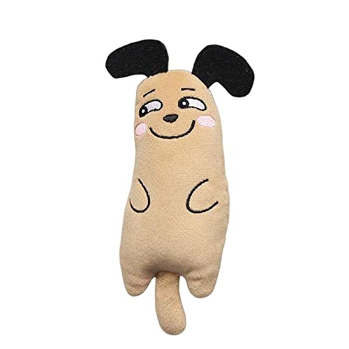 KOOBS Hundespielzeug Katzenspielzeug Lustige Interaktive Plüsch -Katzen -Spielzeug Mini -Zahnen Katzenspielzeug Kätzchen Kautekauen Quietschende Spielzeug Haustier Accessoires-2P Brown KOOBS Hundespielzeug Katzenspielzeug Lustige Interaktive Plüsch -Katzen -Spielzeug Mini -Zahnen Katzenspielzeug Kätzchen Kautekauen Quietschende Spielzeug Haustier Accessoires-2P Brown von KOOBS