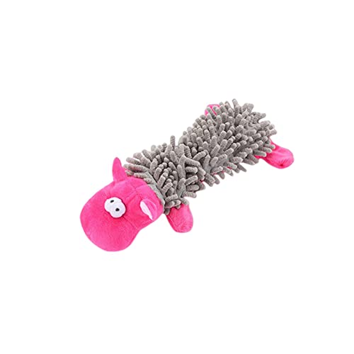 KOOBS Hundespielzeug Langlebige Haustierhund -Plüsch -Tierform Mit Quietscher Für Kleine Hundepuppenkauen Reinigungsspielzeug-Gray Hippo,As The Pictures KOOBS Hundespielzeug Langlebige Haustierhund -Plüsch -Tierform Mit Quietscher Für Kleine Hundepuppenkauen Reinigungsspielzeug-Gray Hippo,As The Pictures von KOOBS