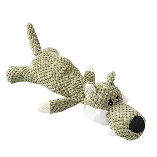 KOOBS Hundespielzeug Lustige Haustierspielzeug Kauen Spielzeug Im Freien Interaktive Training Hundeversorgungen Quietschen Plüschknochen -Kinderspielzeuge-Wolf-D KOOBS Hundespielzeug Lustige Haustierspielzeug Kauen Spielzeug Im Freien Interaktive Training Hundeversorgungen Quietschen Plüschknochen -Kinderspielzeuge-Wolf-D von KOOBS