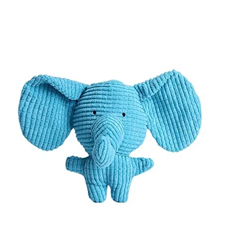 KOOBS Hundespielzeug Niedliches Plüschspielzeug Squeak Haustier Tierplüschspielzeughund Chew Squeak Whistle Hundespielzeug-Elephant KOOBS Hundespielzeug Niedliches Plüschspielzeug Squeak Haustier Tierplüschspielzeughund Chew Squeak Whistle Hundespielzeug-Elephant von KOOBS