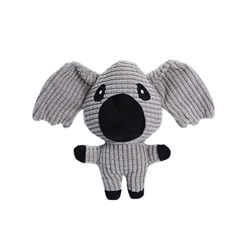 KOOBS Hundespielzeug Niedliches Plüschspielzeug Squeak Haustier Tierplüschspielzeughund Chew Squeak Whistle Hundespielzeug-Koala von KOOBS