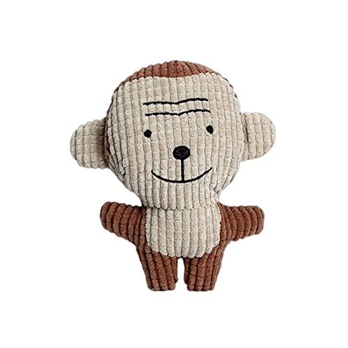 KOOBS Hundespielzeug Niedliches Plüschspielzeug Squeak Haustier Tierplüschspielzeughund Chew Squeak Whistle Hundespielzeug-Monkey KOOBS Hundespielzeug Niedliches Plüschspielzeug Squeak Haustier Tierplüschspielzeughund Chew Squeak Whistle Hundespielzeug-Monkey von KOOBS