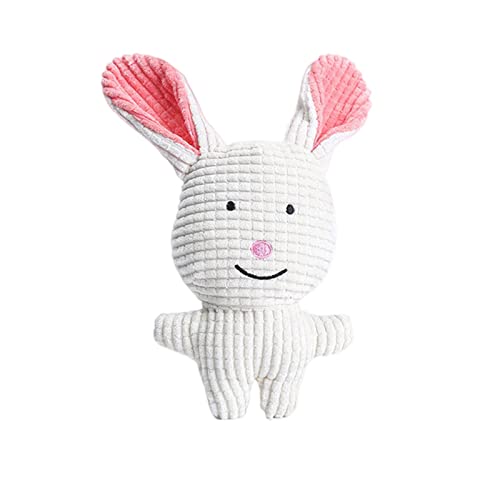 KOOBS Hundespielzeug Niedliches Plüschspielzeug Squeak Haustier Tierplüschspielzeughund Chew Squeak Whistle Hundespielzeug-Rabbit KOOBS Hundespielzeug Niedliches Plüschspielzeug Squeak Haustier Tierplüschspielzeughund Chew Squeak Whistle Hundespielzeug-Rabbit von KOOBS