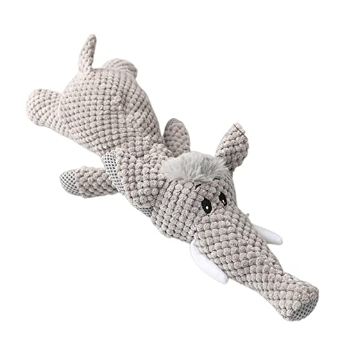 KOOBS Hundespielzeug Plüsch Cartoon Welpe Hunde Spielzeug Haustier Hund Kauen Quietschen Spielzeug Für Kleine Hunde Zähne Mahlen Haustierprodukte Hundezubehör-Elephant KOOBS Hundespielzeug Plüsch Cartoon Welpe Hunde Spielzeug Haustier Hund Kauen Quietschen Spielzeug Für Kleine Hunde Zähne Mahlen Haustierprodukte Hundezubehör-Elephant von KOOBS