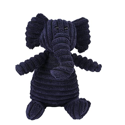 KOOBS Hundespielzeug Plüsch Hund Spielzeug Tierform Biss Resistant Quietschen Spielzeug Cord -Hundespielzeug Kleiner Hund Welpe Haustier Training Accessoires-Elephant KOOBS Hundespielzeug Plüsch Hund Spielzeug Tierform Biss Resistant Quietschen Spielzeug Cord -Hundespielzeug Kleiner Hund Welpe Haustier Training Accessoires-Elephant von KOOBS