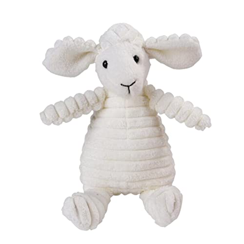 KOOBS Hundespielzeug Plüsch Hund Spielzeug Tierform Biss Resistant Quietschen Spielzeug Cord -Hundespielzeug Kleiner Hund Welpe Haustier Training Accessoires-Sheep KOOBS Hundespielzeug Plüsch Hund Spielzeug Tierform Biss Resistant Quietschen Spielzeug Cord -Hundespielzeug Kleiner Hund Welpe Haustier Training Accessoires-Sheep von KOOBS