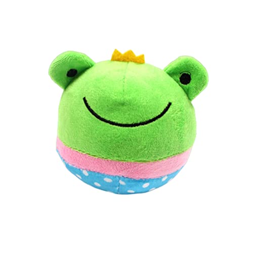 KOOBS Hundespielzeug Plüsch Hundeball Quietschende Spielzeugtierform Welpe Chihuahua Interaktives Kauen Bite Spielzeug Lustige Haustierzubehör Lieferungen-Froggy KOOBS Hundespielzeug Plüsch Hundeball Quietschende Spielzeugtierform Welpe Chihuahua Interaktives Kauen Bite Spielzeug Lustige Haustierzubehör Lieferungen-Froggy von KOOBS