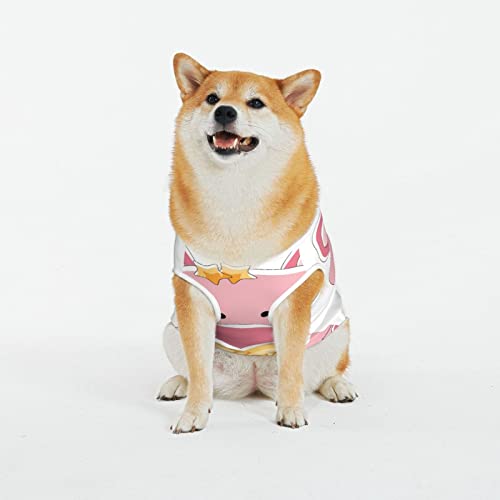 Hunde-T-Shirt mit schönem Schweine-Muster, weich, atmungsaktiv, für große Hunde (XL-5XL) von KOOLR