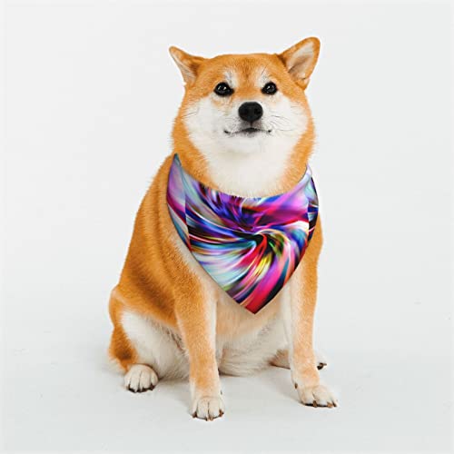 Hundehalstuch, bunt, mit Batik, weich, atmungsaktiv, für große Hunde, mittelgroße und kleine Hunde, Katzen Hundehalstuch, bunt, mit Batik, weich, atmungsaktiv, für große Hunde, mittelgroße und kleine Hunde, Katzen von KOOLR