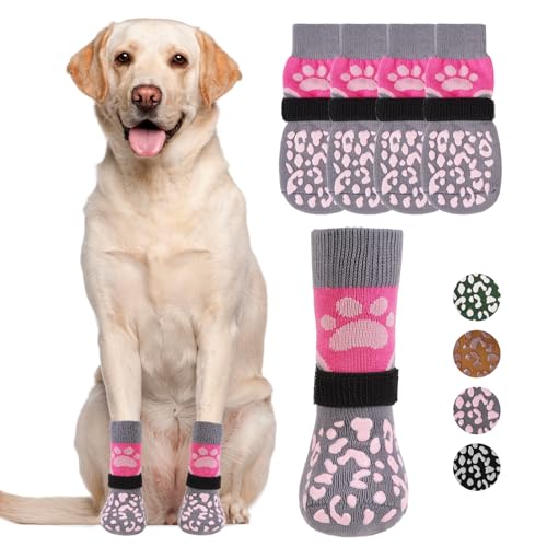 KOOLTAIL Hundesocken für heißes/kaltes Pflaster, Verhindert Lecken & Kratzen bei heißem/kaltem Pflaster. rutschfeste Hundeschuhe mit Traktionsprofil für kleine, mittlere, große und ältere Hunde KOOLTAIL Hundesocken für heißes/kaltes Pflaster, Verhindert Lecken & Kratzen bei heißem/kaltem Pflaster. rutschfeste Hundeschuhe mit Traktionsprofil für kleine, mittlere, große und ältere Hunde von KOOLTAIL