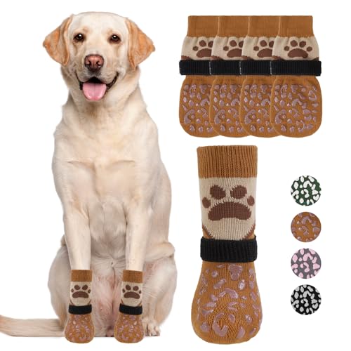KOOLTAIL Hundesocken für heißes/kaltes Pflaster, Verhindert Lecken & Kratzen bei heißem/kaltem Pflaster. rutschfeste Hundeschuhe mit Traktionsprofil für kleine, mittlere, große und ältere Hunde KOOLTAIL Hundesocken für heißes/kaltes Pflaster, Verhindert Lecken & Kratzen bei heißem/kaltem Pflaster. rutschfeste Hundeschuhe mit Traktionsprofil für kleine, mittlere, große und ältere Hunde von KOOLTAIL