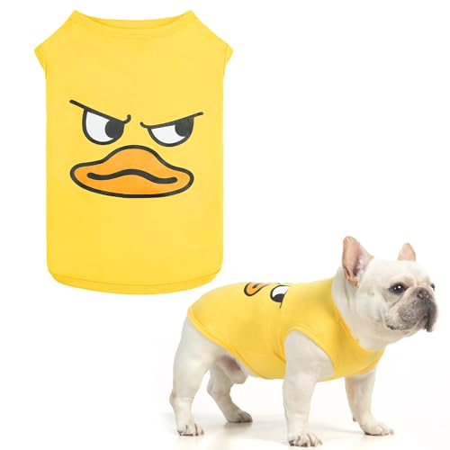 KOOLTAIL Lustige Hundekleidung für kleine und mittelgroße Hunde, weich, atmungsaktiv, modisch, niedlich, ärmellos, strapazierfähige Hundebekleidung, niedliches trendiges Haustier-Outfit für Jungen und von KOOLTAIL