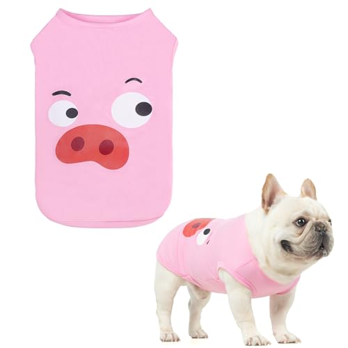 KOOLTAIL Lustige Hundekleidung für kleine und mittelgroße Hunde, weich, atmungsaktiv, modisch, niedlich, ärmellos, strapazierfähige Hundebekleidung, niedliches trendiges Haustier-Outfit für Jungen und von KOOLTAIL