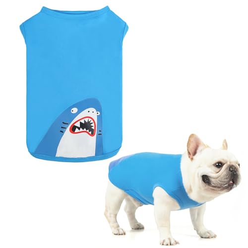 KOOLTAIL Lustige Hundekleidung für kleine und mittelgroße Hunde, weich, atmungsaktiv, modisch, niedlich, ärmellos, strapazierfähige Hundebekleidung, niedliches trendiges Haustier-Outfit für Jungen und von KOOLTAIL