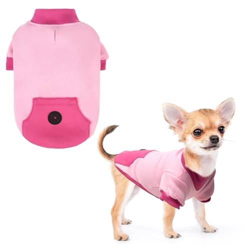 KOOLTAIL Pullover für kleine Hunde mit Tasche und Loch für die Leine, Hundekleidung für kleine, mittelgroße Hunde, Mädchen, Jungen, weiches Hunde-Sweatshirt, Outfits, Welpen, Katzen, KOOLTAIL Pullover für kleine Hunde mit Tasche und Loch für die Leine, Hundekleidung für kleine, mittelgroße Hunde, Mädchen, Jungen, weiches Hunde-Sweatshirt, Outfits, Welpen, Katzen, von KOOLTAIL