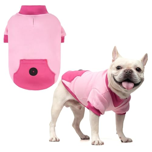 KOOLTAIL Pullover für kleine Hunde mit Tasche und Loch für die Leine, Hundekleidung für kleine, mittelgroße Hunde, Mädchen, Jungen, weiches Hunde-Sweatshirt, Outfits, Welpen, Katzen, KOOLTAIL Pullover für kleine Hunde mit Tasche und Loch für die Leine, Hundekleidung für kleine, mittelgroße Hunde, Mädchen, Jungen, weiches Hunde-Sweatshirt, Outfits, Welpen, Katzen, von KOOLTAIL