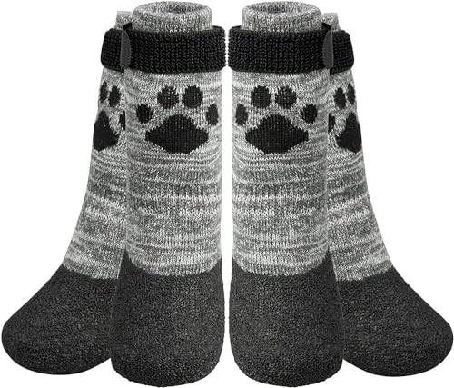 KOOLTAIL rutschfeste Hundesocken ¨C Outdoor-Hundeschuhe wasserdichte Hundeschuhe Pfotenschutz mit Gurt Traktionskontrolle f¨¹r Hartholzb?den KOOLTAIL rutschfeste Hundesocken ¨C Outdoor-Hundeschuhe wasserdichte Hundeschuhe Pfotenschutz mit Gurt Traktionskontrolle f¨¹r Hartholzb?den von KOOLTAIL