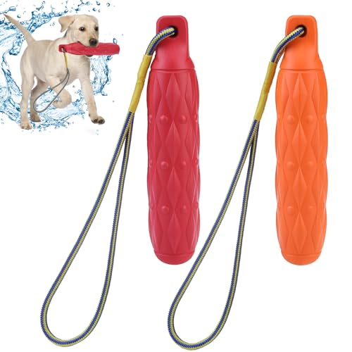 KOOLTAIL Schwimmendes Hundespielzeug für den Pool, 2 Stück, Sommer-Hundespielzeug für Wasser, interaktives Hundetrainingsspiele, Apportier- und Kauspielzeug, um sie beschäftigt zu halten, von KOOLTAIL