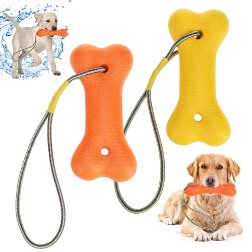 KOOLTAIL Schwimmendes Hundespielzeug für den Pool, 2 Stück, Sommer-Hundespielzeug für Wasser, interaktives Hundetrainingsspiele, Apportier- und Kauspielzeug, um sie beschäftigt zu halten KOOLTAIL Schwimmendes Hundespielzeug für den Pool, 2 Stück, Sommer-Hundespielzeug für Wasser, interaktives Hundetrainingsspiele, Apportier- und Kauspielzeug, um sie beschäftigt zu halten von KOOLTAIL