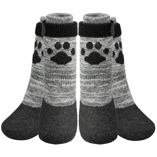 KOOLTAIL rutschfeste Hundesocken ¨C Outdoor-Hundeschuhe wasserdichte Hundeschuhe Pfotenschutz mit Gurt Traktionskontrolle f¨¹r Hartholzb?den KOOLTAIL rutschfeste Hundesocken ¨C Outdoor-Hundeschuhe wasserdichte Hundeschuhe Pfotenschutz mit Gurt Traktionskontrolle f¨¹r Hartholzb?den von KOOLTAIL