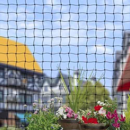 KORERPALL Katzennetz für Balkon 5X 5m, vogelschutznetz engmaschig Vogelnetz, katzenschutznetz katzennetz für Balkon ohne Bohren laubnetz für teich feinmaschig von KORERPALL