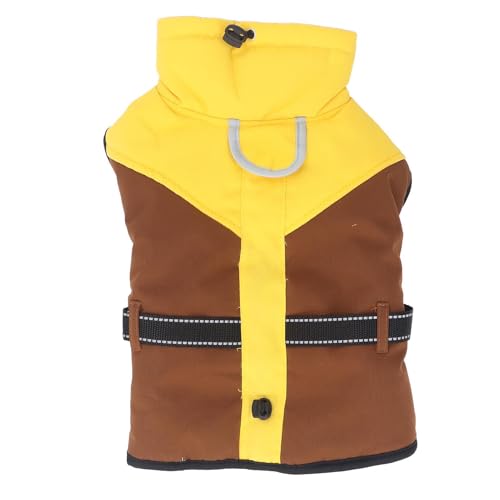 KOSDFOGE Dog Warm Coat Water Resistant Adjustable Fit Reflective Strip Dog Clothes Winter Jacket for Cold Weather (M) von KOSDFOGE