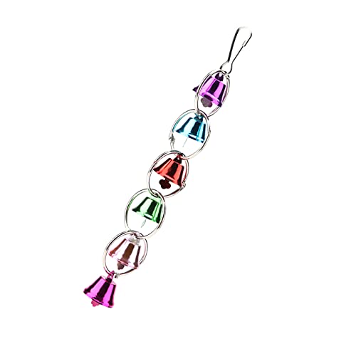 KOSDFOGE Parrot Toy Bird Toys Hanging Bells - Stylish, Entertaining, Suitable for Small and Medium Parrots Random Color KOSDFOGE Parrot Toy Bird Toys Hanging Bells - Stylish, Entertaining, Suitable for Small and Medium Parrots Random Color von KOSDFOGE