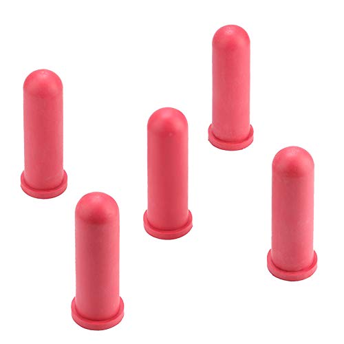 KOSDFOGE Rubber Cow Calf Milk Nipple 10cm Length Red 5pcs Little Cow Calf Milk Rubber Nipples KOSDFOGE Rubber Cow Calf Milk Nipple 10cm Length Red 5pcs Little Cow Calf Milk Rubber Nipples von KOSDFOGE