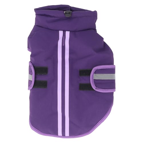 KOSDFOGE Warm Dog Coat Water Resistant Stylish Look Thermal Jacket Vest Pet Clothes for Autumn Winter (XL) von KOSDFOGE